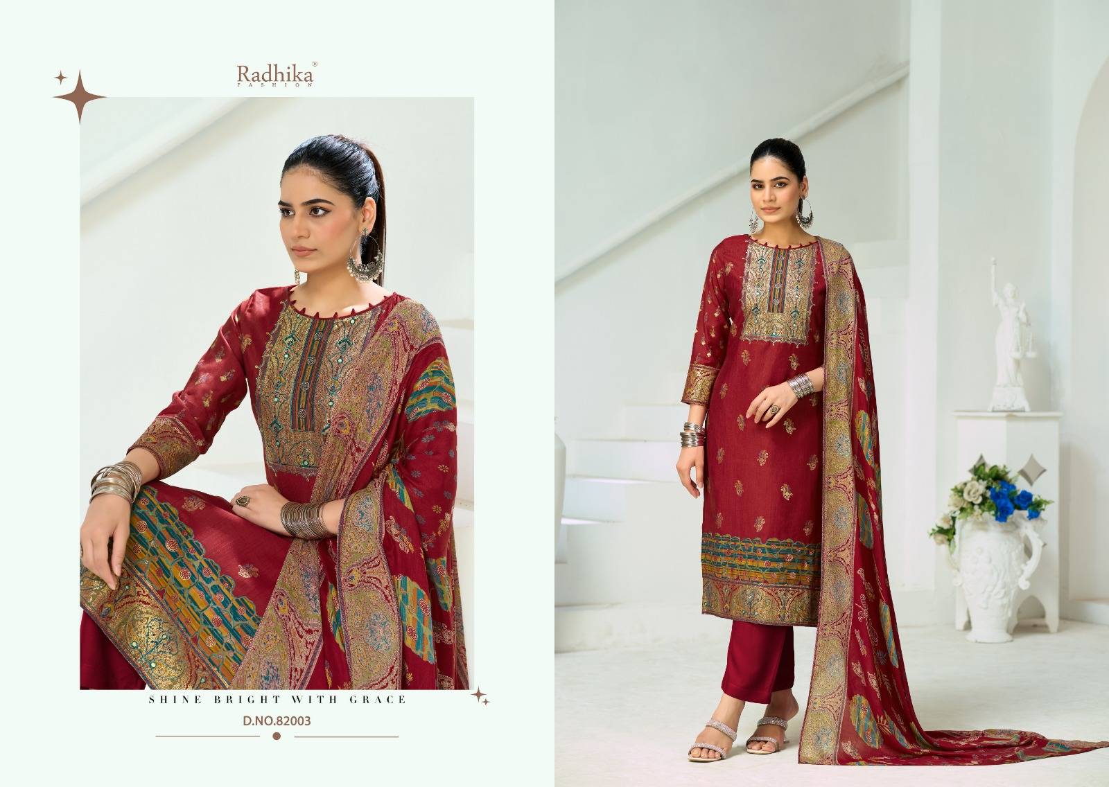 Radhika Azara Niharika Vol 2 Designer dress materials wholesale